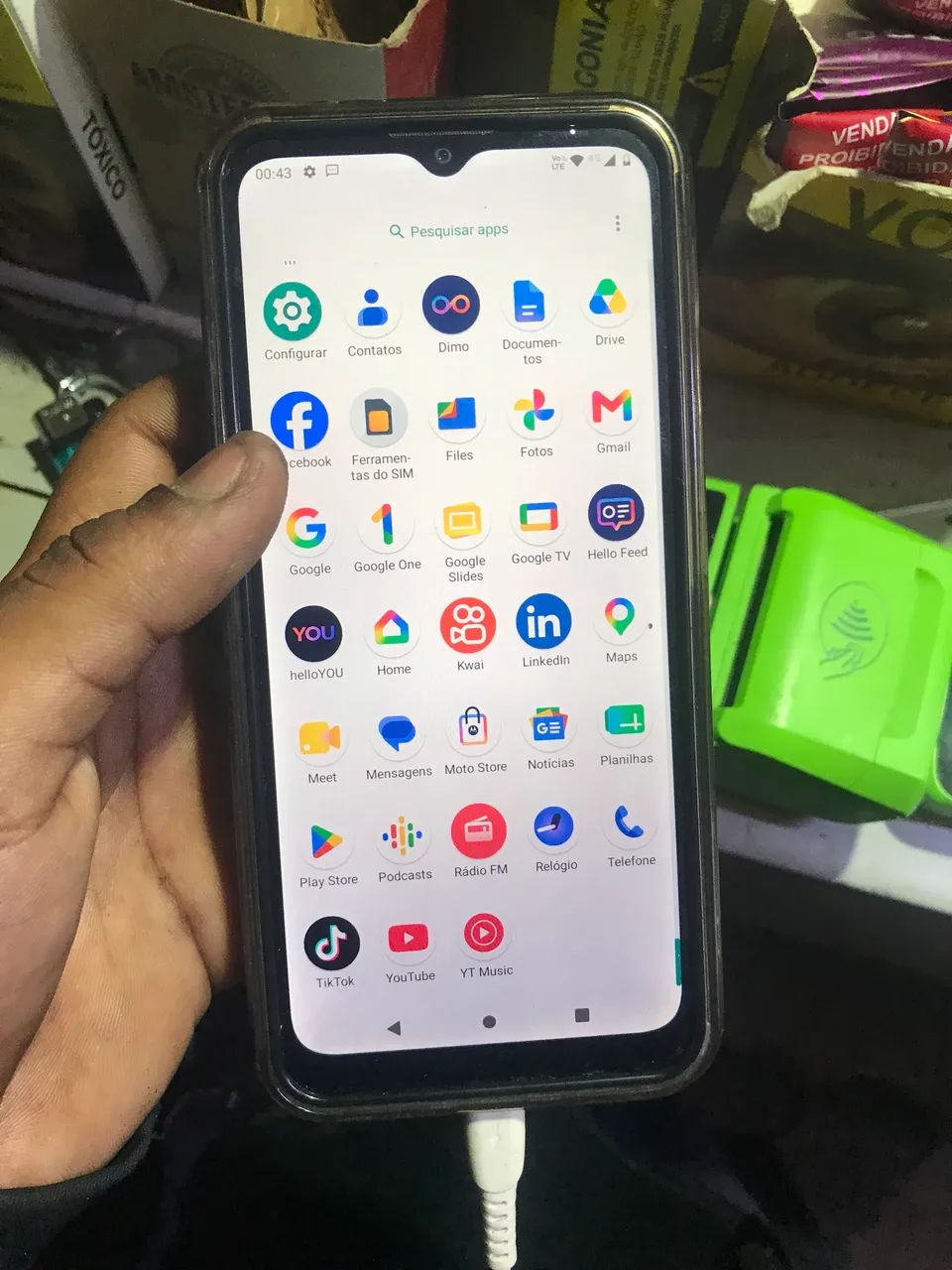 VENDO MOTO G 20 zero pra sair - Foto 4