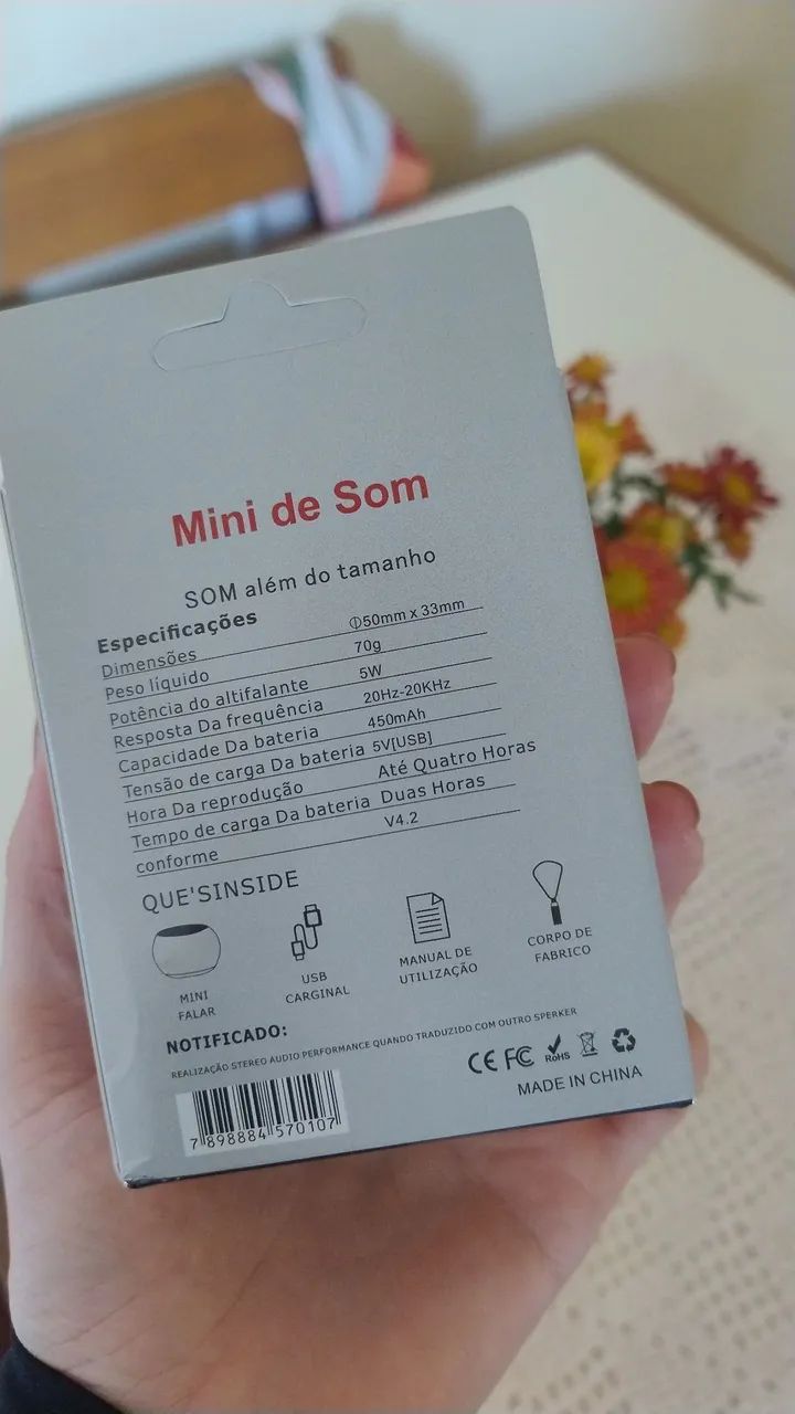 Mini caixa de som - Foto 3