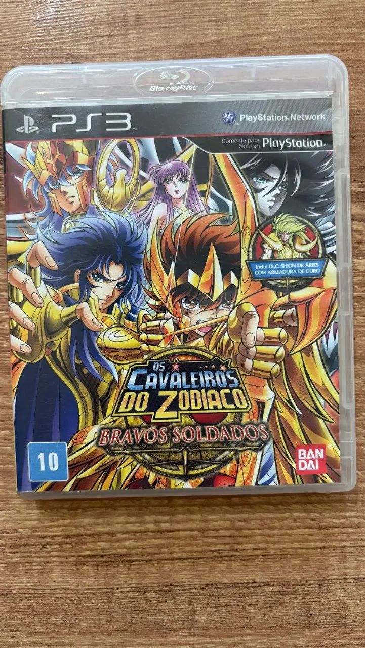 Cavaleiros do Zodíaco Jogo Ps3 Legenda e áudio em Português