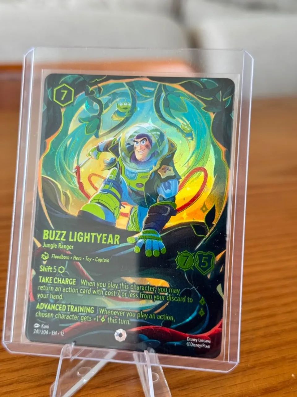 Card TCG Lorcana Buzz Lightyear - Jungle Ranger (Iconic) - NM