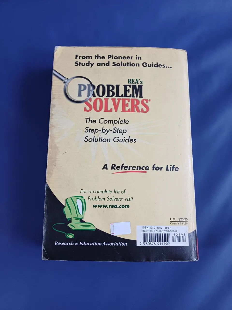 Raro Livro Finite & Discrete Math Problem Solver REA (Usado) - Foto 3