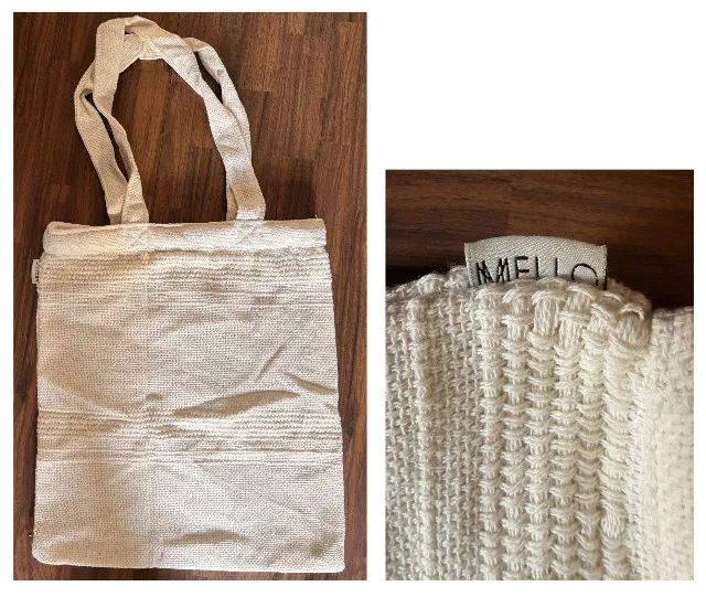 Bolsa sacola de algodão cru, ecobag,  pode ser bordada