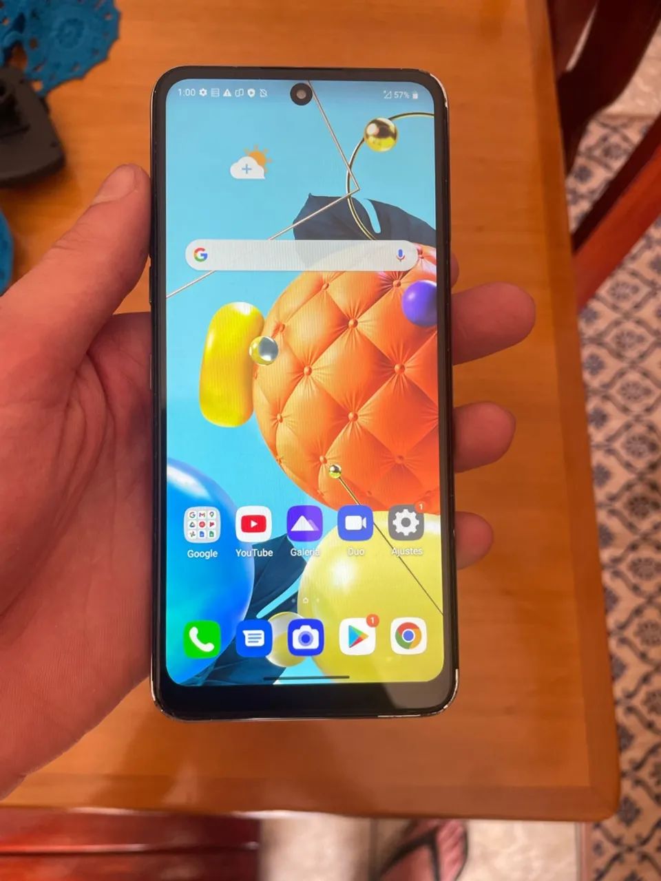 LG k62+ 128 gb 