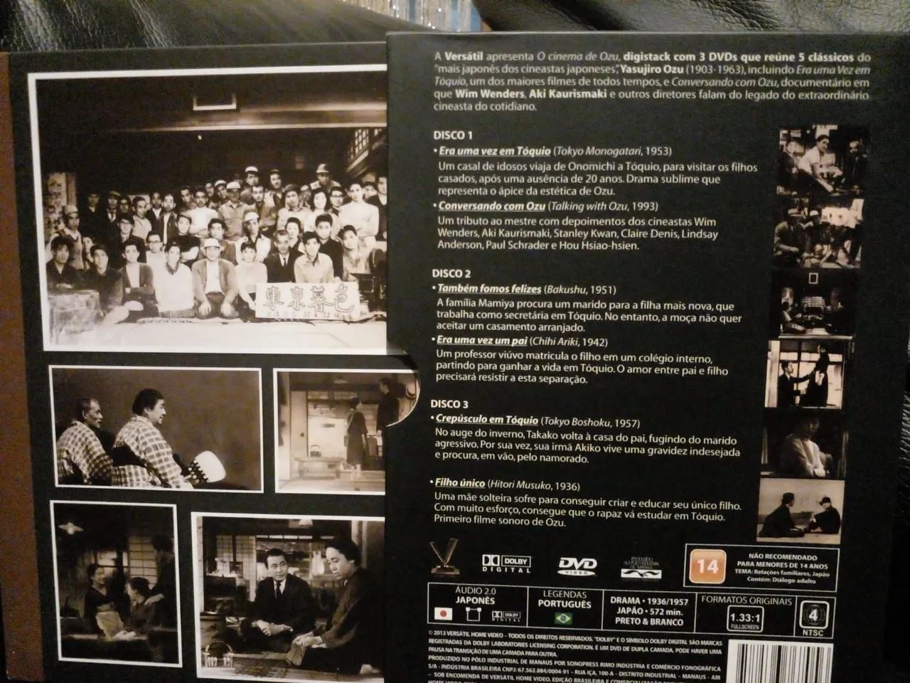 Dvd Ozu no Cinema Vol.1 - CDs, DVDs etc - Jardim do Estádio, Santo