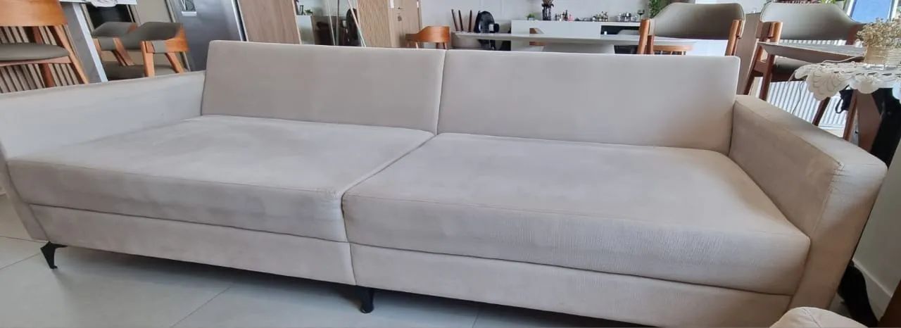SOFÁ CLÁSSICO PARA 4 LUGARES SUPER CONFORTÁVEL - Foto 5