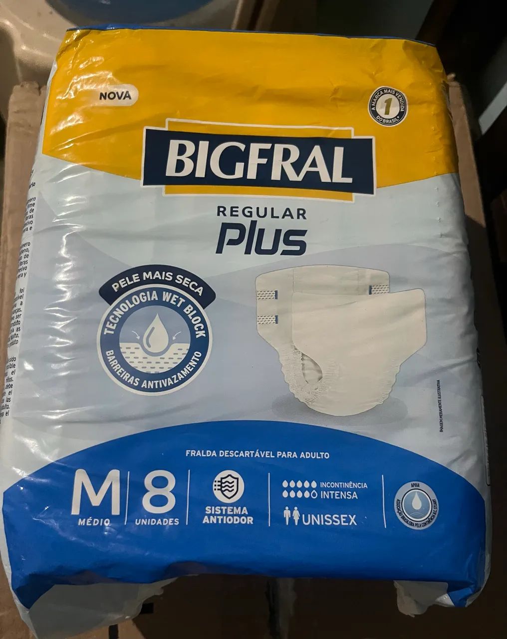 Fraldas geriátricas 