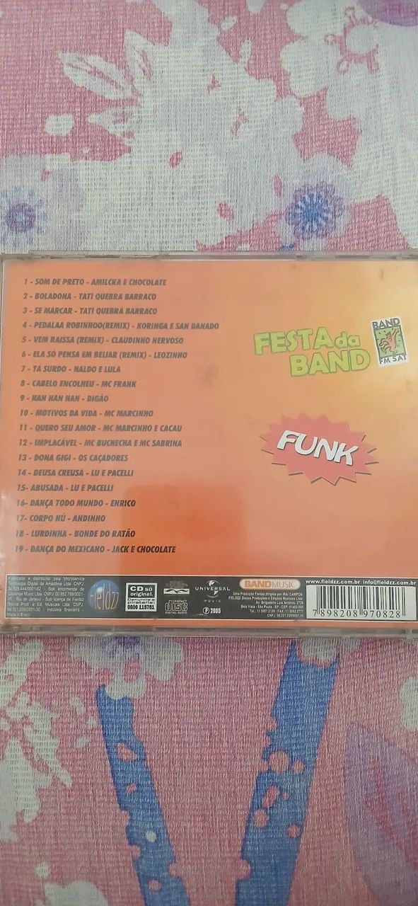 Cd Festa da Band o melhor do funk - Foto 2