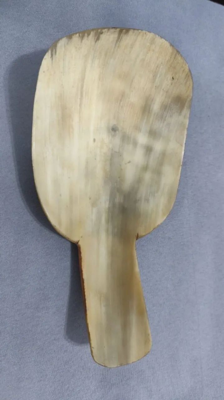 concha artesanal feita de chifre natural - Foto 2