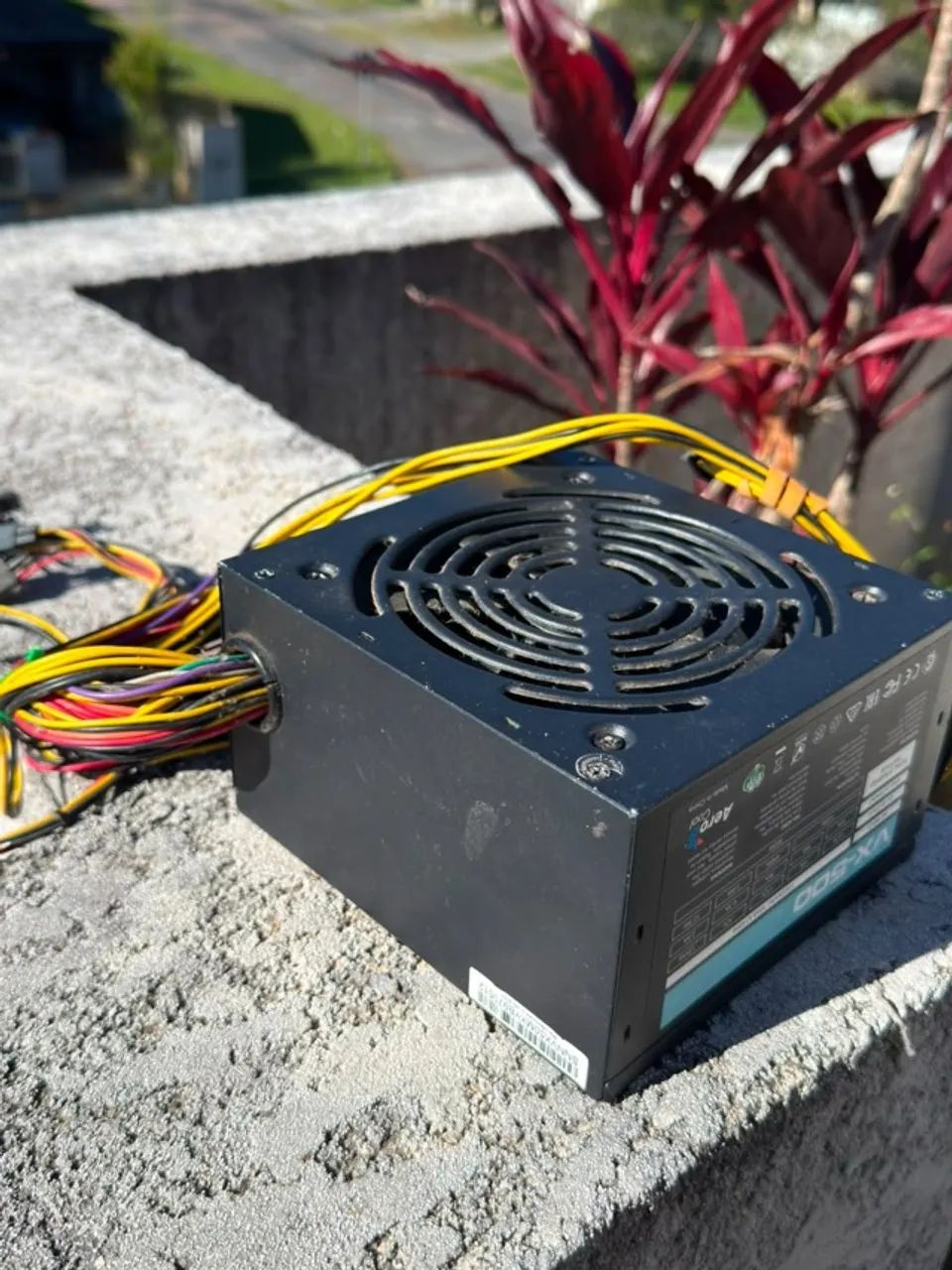 Fonte Aerocool VX-500 500W - Funcionando Perfeitamente - Foto 3