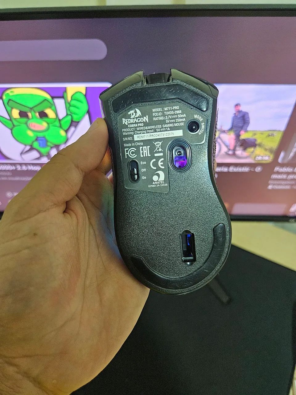 Mouse Gamer - Redragon Cobra Pro - Foto 3