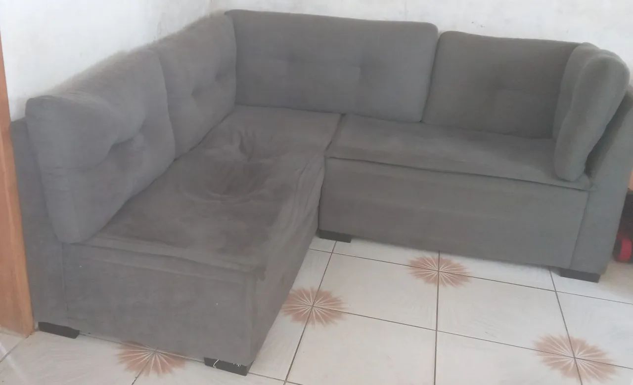 Conjunto sofá de canto 446558817045063680