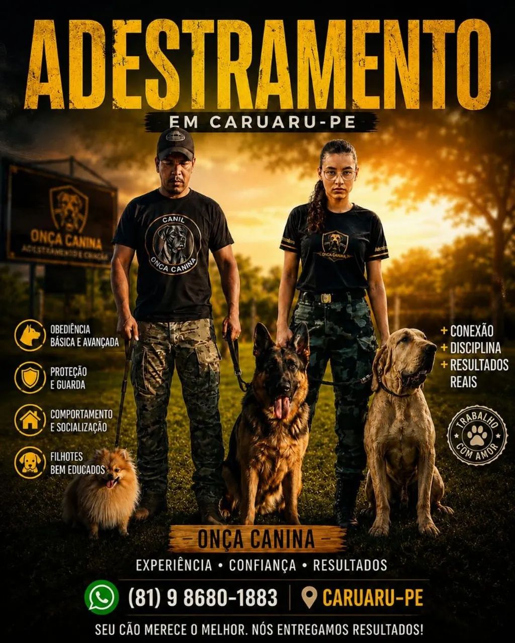 Adestramento em Caruaru 