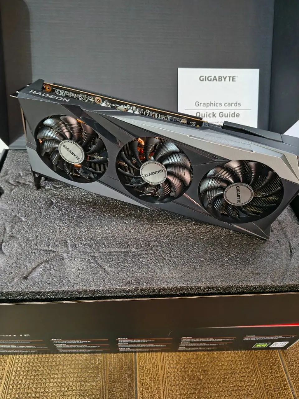 Placa de vídeo RX7600 Gigabyte 8GB - Foto 3