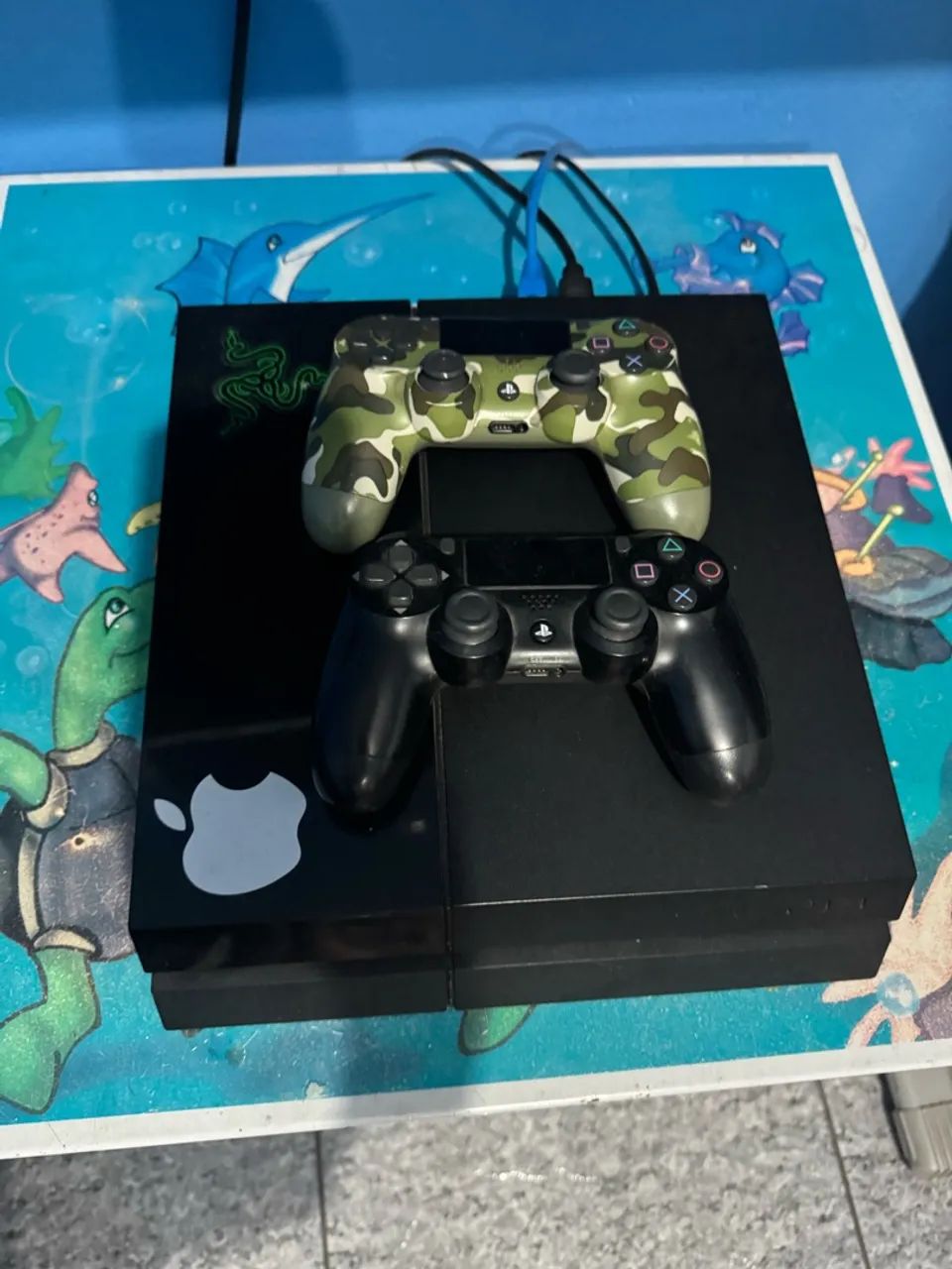 PlayStation 4 completo, 2 controles e 2 jogos.  - Foto 3