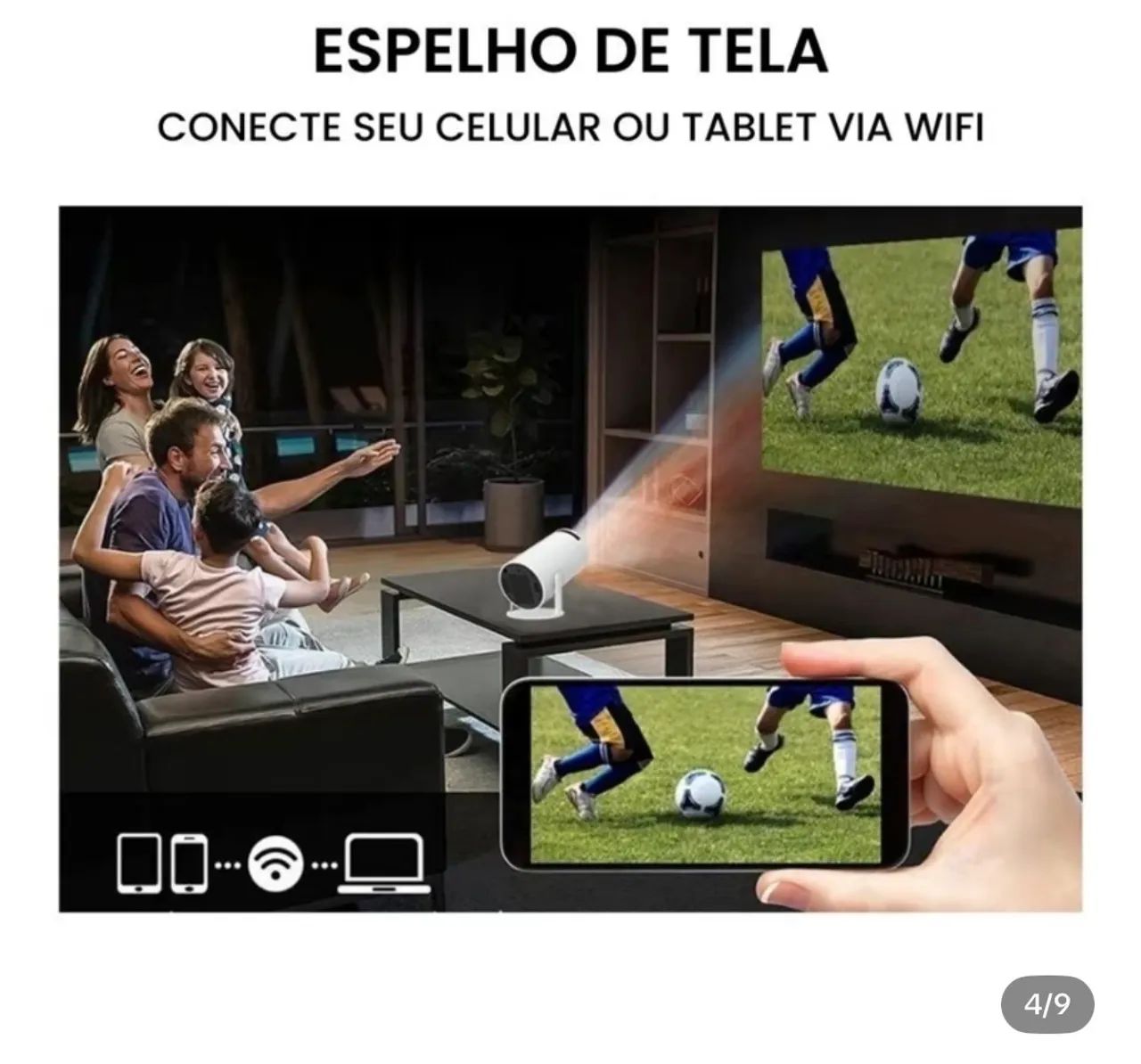 Projetor HY300 Portátil - Foto 4