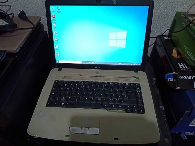 Notebook Acer HD SSD 128GB Tela de 15.4 Polegadas