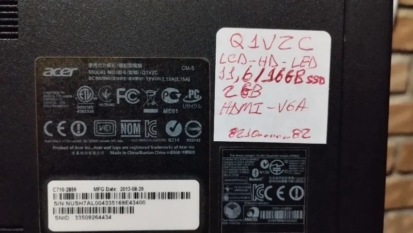 Acer com Google Crome Q1VZC 11pol led, HDMI , SSD16 - Foto 4