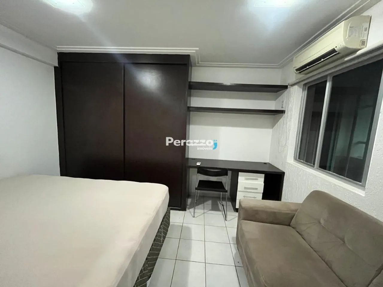 Edifício Maurício Sudoeste Brasília Apartamento Mobiliado 01 Quarto Locação Imobiliária R$ - Foto 2