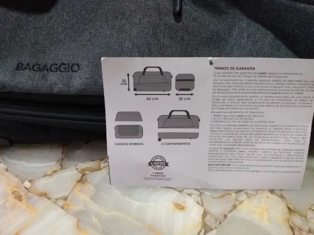 BOLSA DE VIAGEM COM RODAS - Foto 3