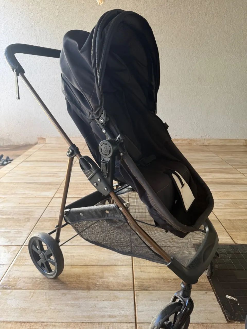 Carrinho Moisés com bebê conforto  - Foto 4