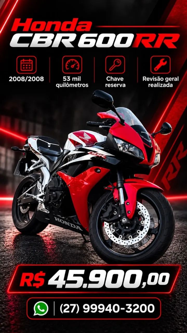 Honda CBR 600RR 2008/2008 
