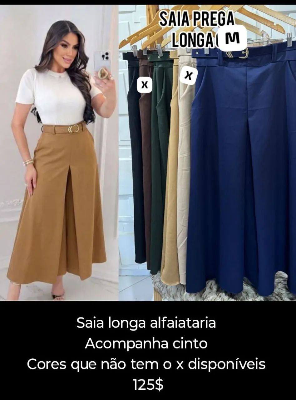 Saias longa e mid - Foto 2