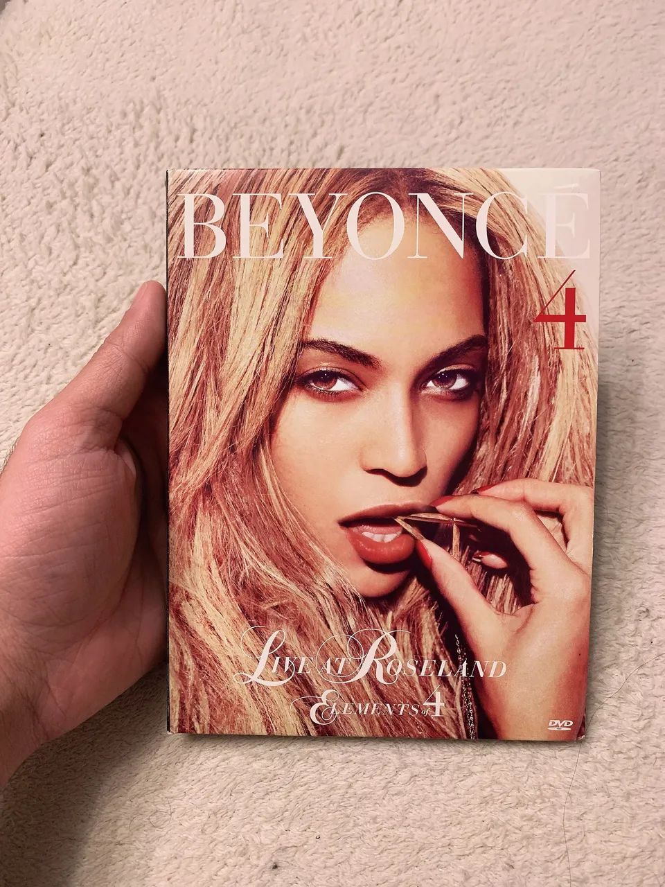 DVD duplo Beyoncé - Live in Roseland 