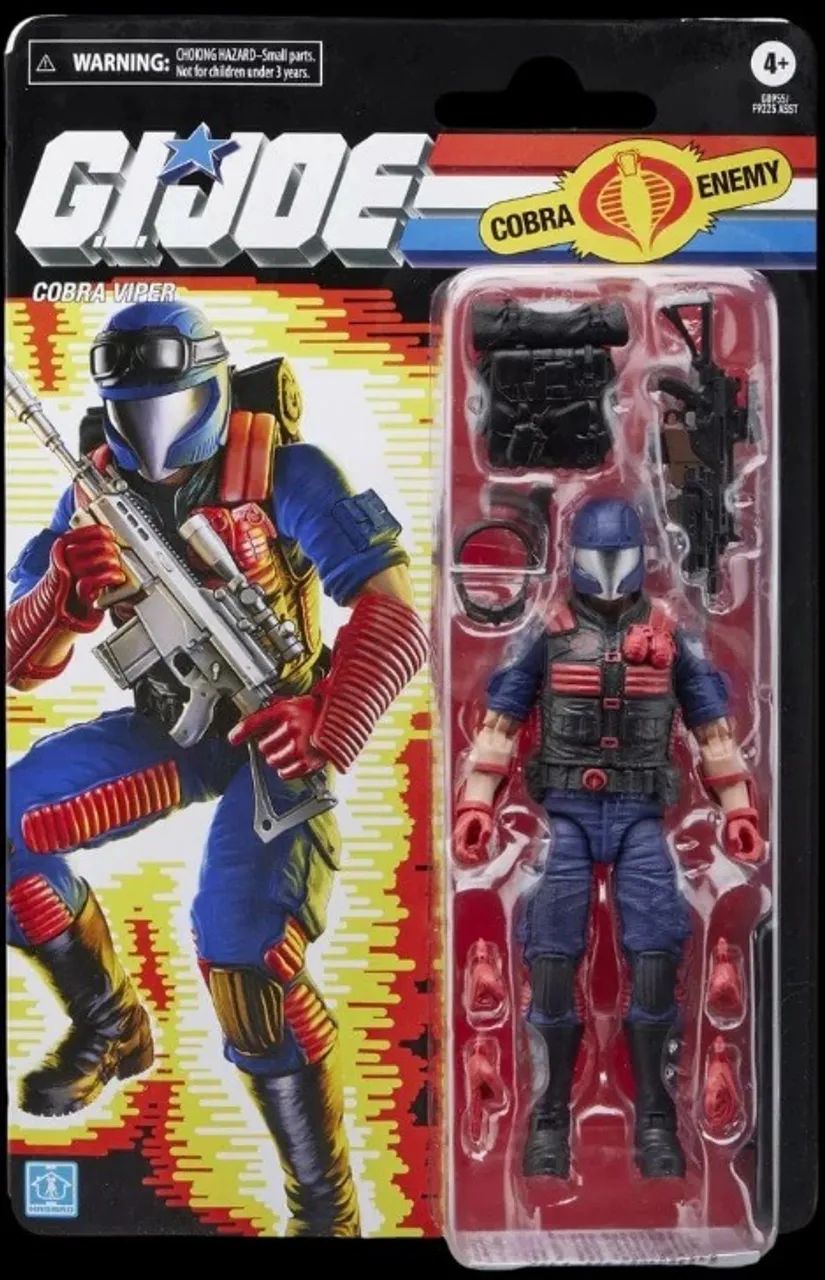 Cobra Viper retro cardback Gi Joe Classified - Foto 2