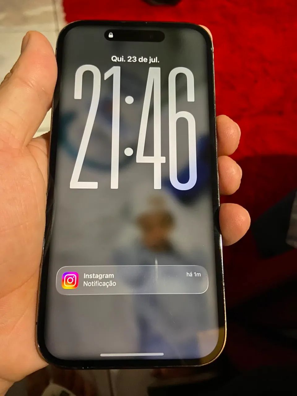 iPhone 14pro roxo com caixa  - Foto 3