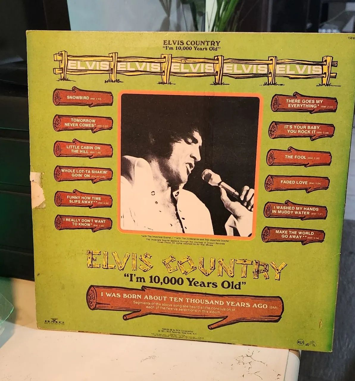 Disco vinil ELVIS PRESLEY "COUNTRY" lp - Foto 2