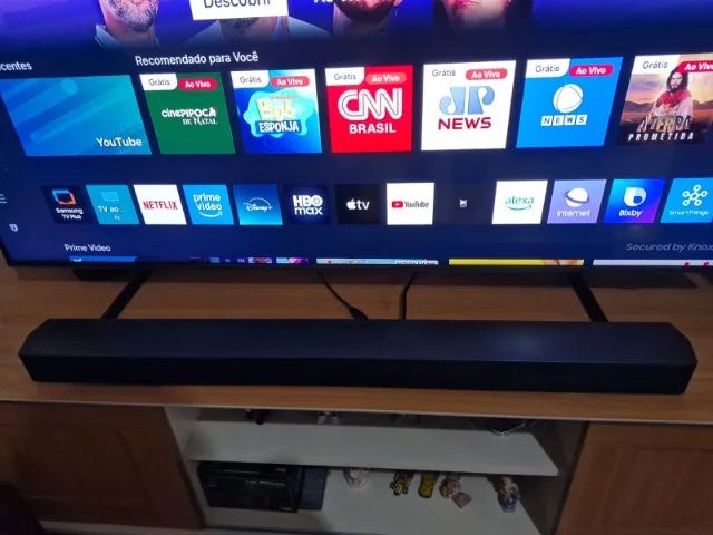 TV Samsung 50 polegadas QLED 4K de 2024 + Soundbar HW-B550