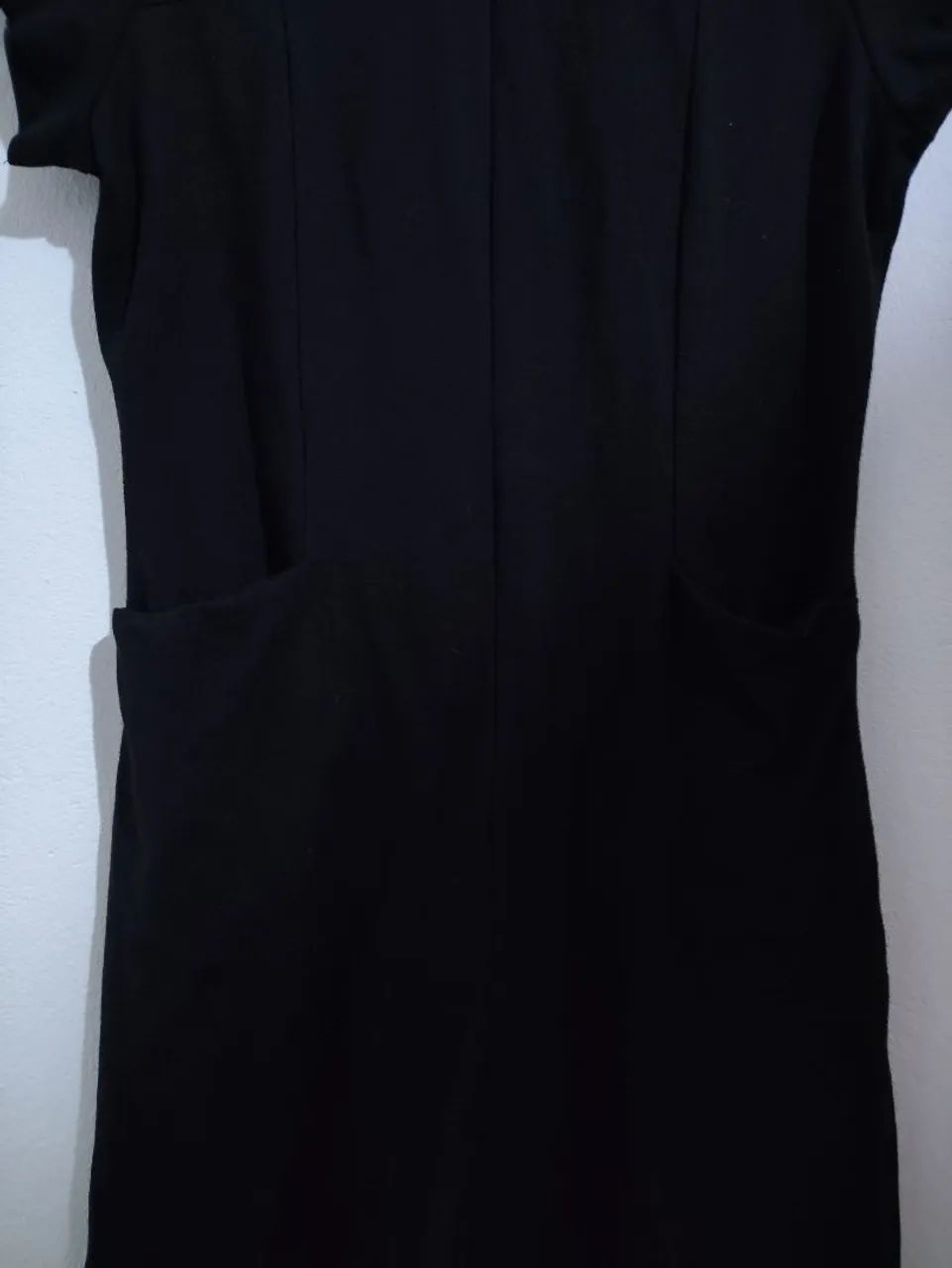 Vestido mid curto colado all black preto - Foto 3