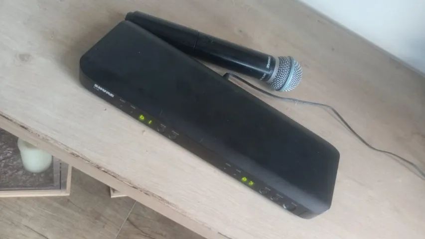 Microfone Shure BLX  88 H8 Sem fio - Foto 2