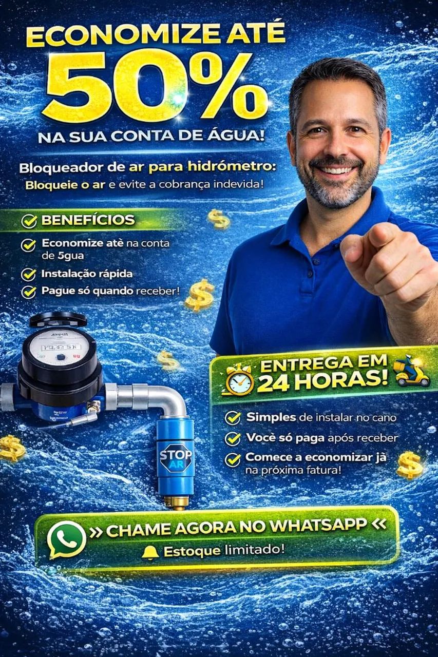 BLOQUEADOR DE AR PARA HIDRÔMETRO 65568113269762121