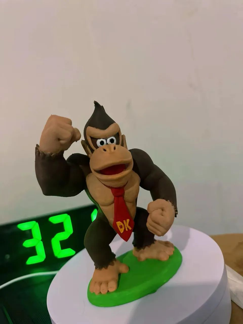 Boneco Action Figure Donkey Kong 13cm - Impressão 3D  - Foto 2