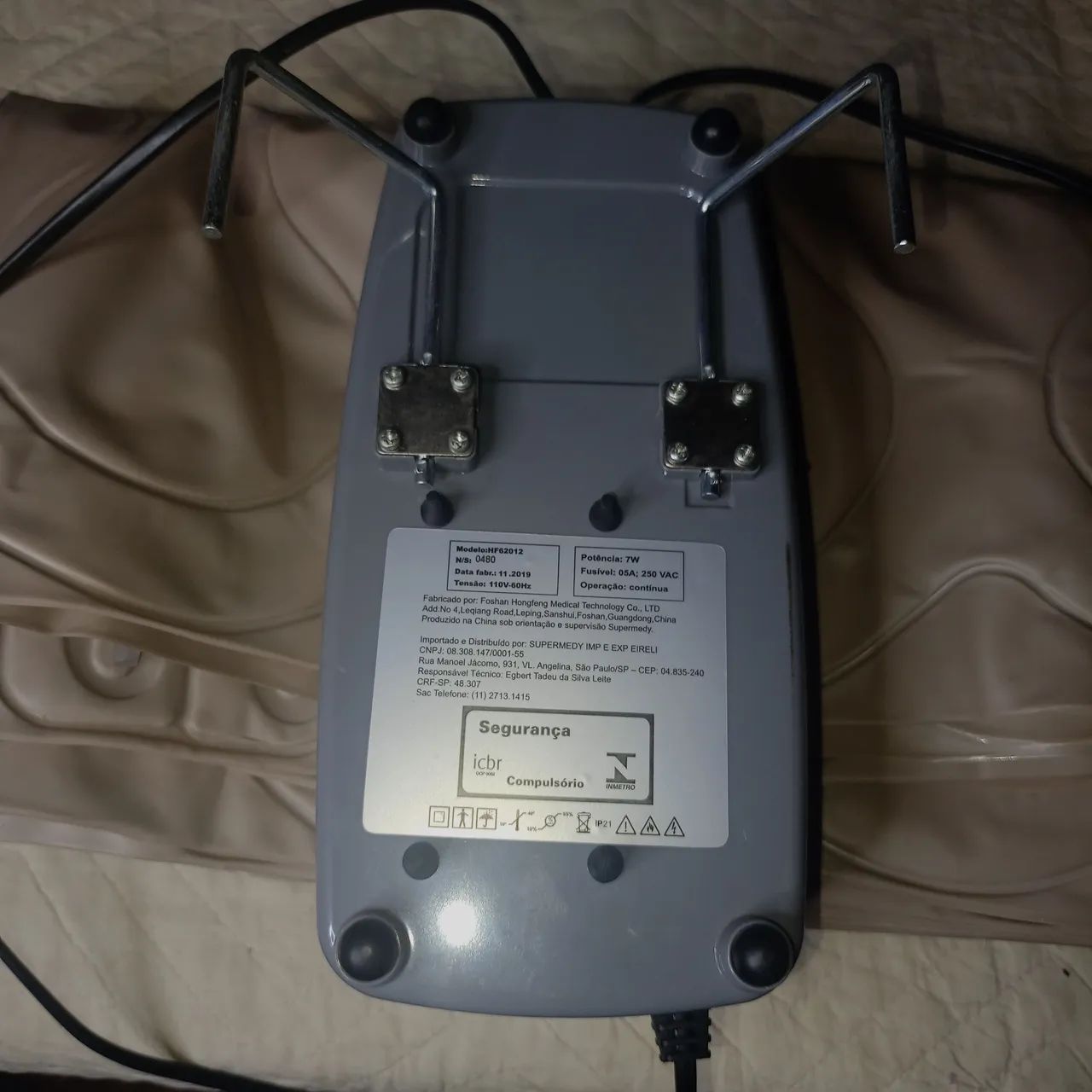 Colchão Pneumático Anti Escaras Com Compressor De Ar 110v - Foto 4