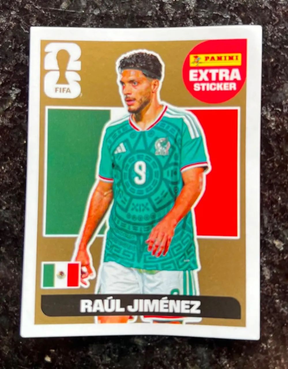 Figurinha Legend Raúl Jimenez / Ouro ORIGINAL