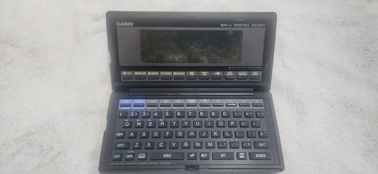 Agenda eletrônica Casio sf-8000   - Foto 2
