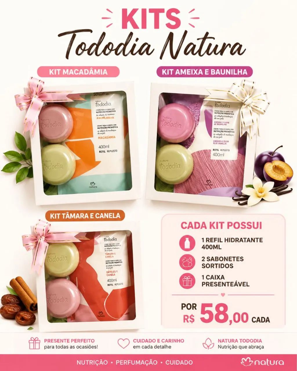 Kits Boticário e Natura  - Foto 5