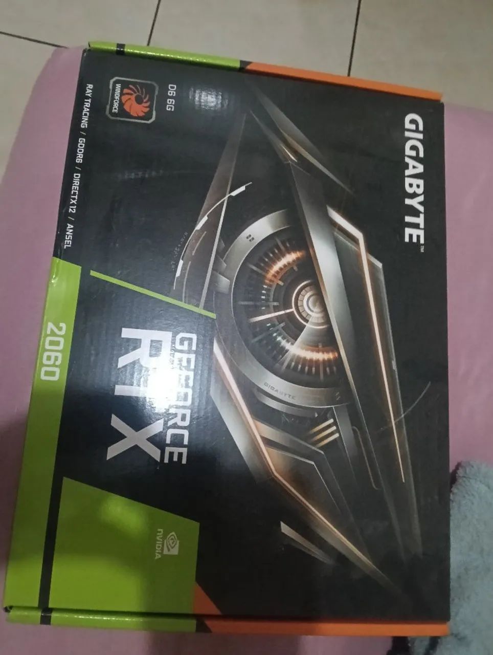 Placa de vídeo rtx 2060