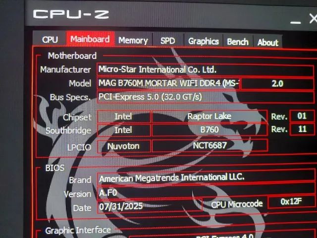 Placa mãe MSI MAG B760M MORTAR WI-FI PCI-EX 5.0 lga 1700 intel - Foto 4