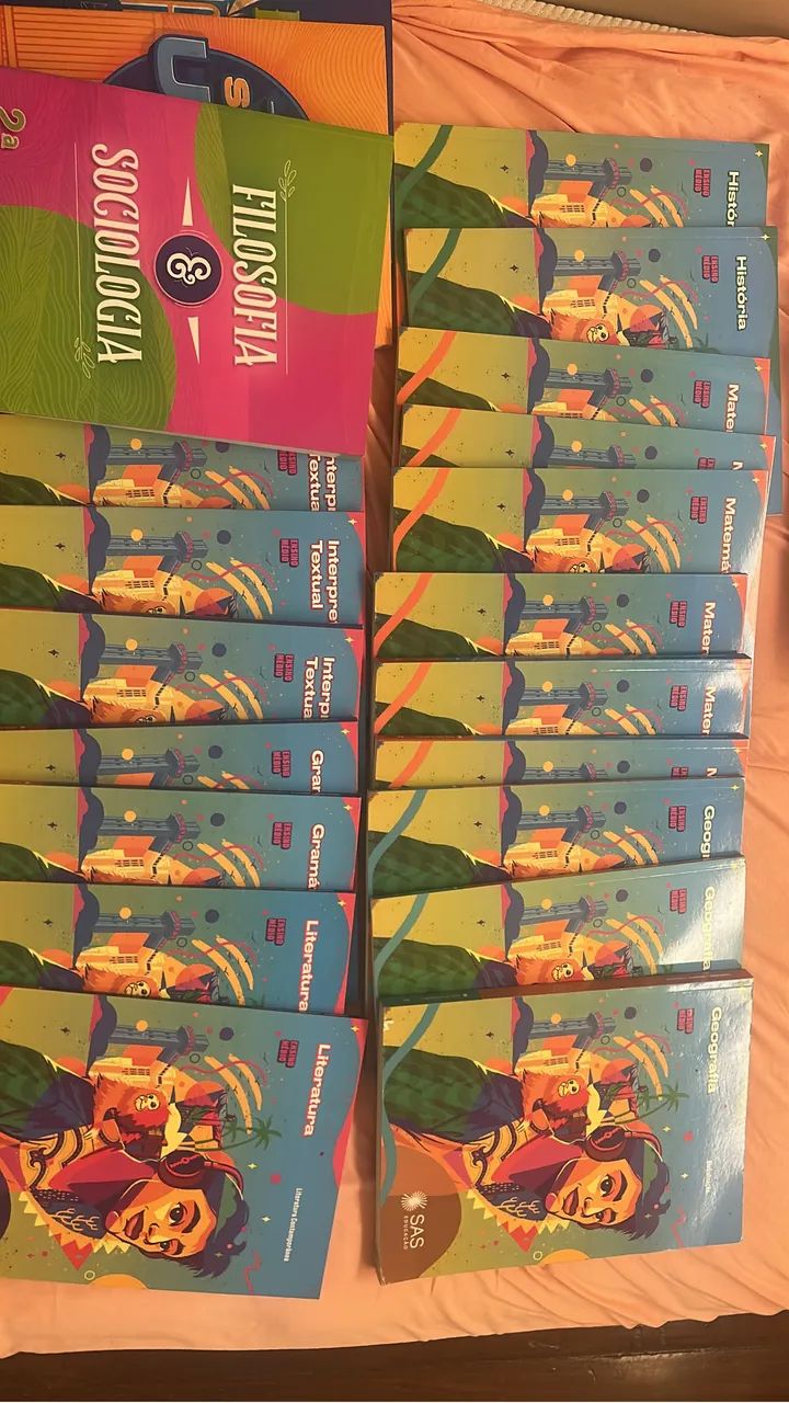 Livros didáticos SAS ( Segundo ano do ensino médio )
