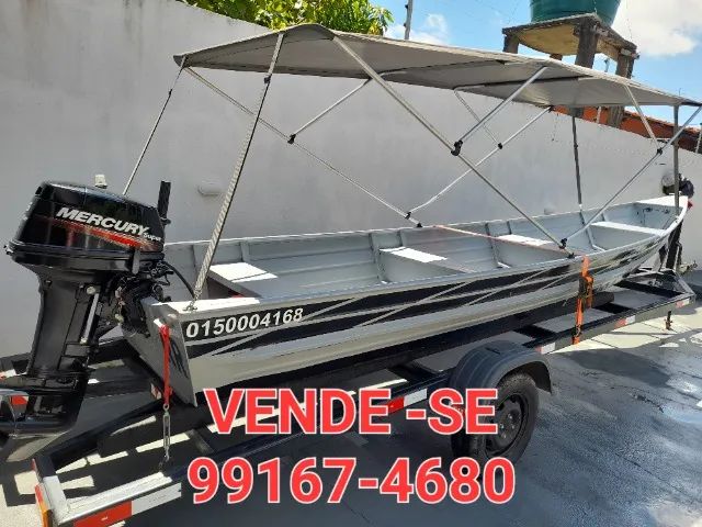 Canoa de alumínio  6m - Foto 4