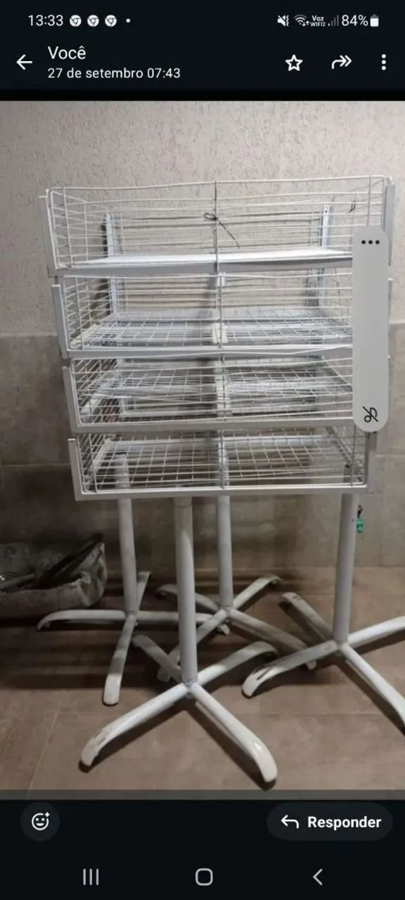 Cesto  de loja aramado