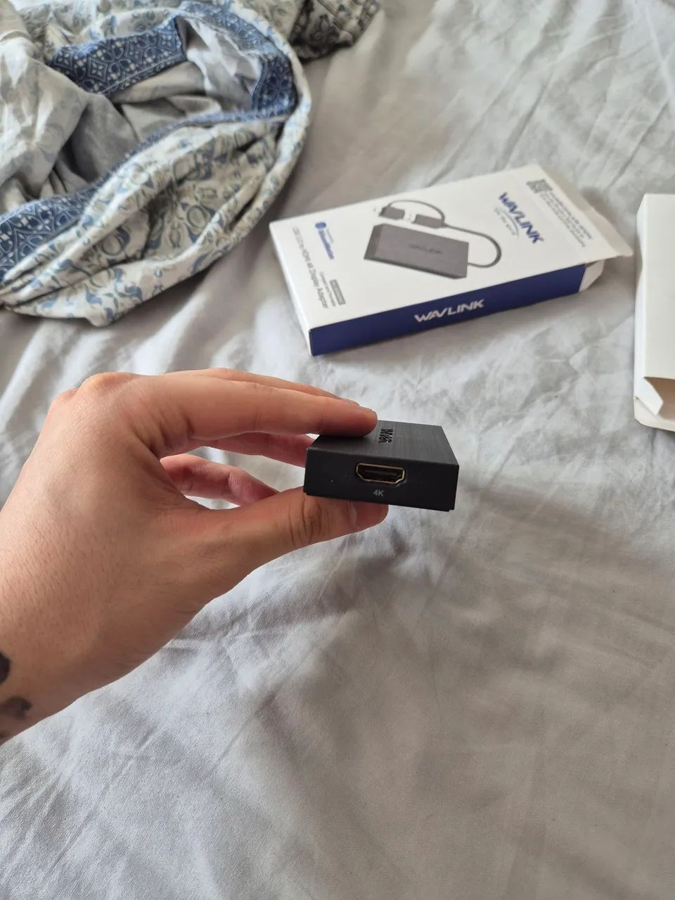 Adaptador HDMI ou USB C para notebook e MacBook  - Foto 5