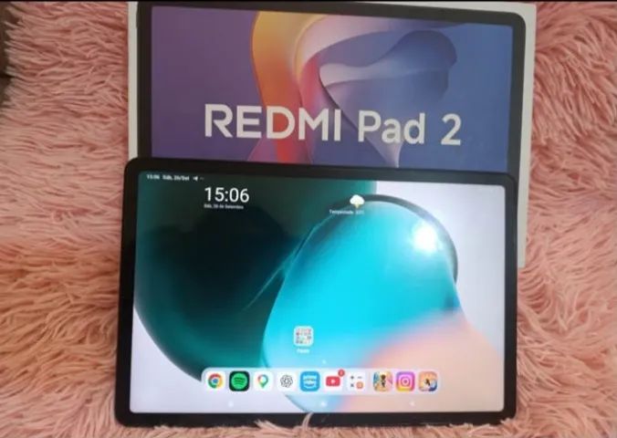 Vendo tablet redmi pad2 ou troco em iPhone 
