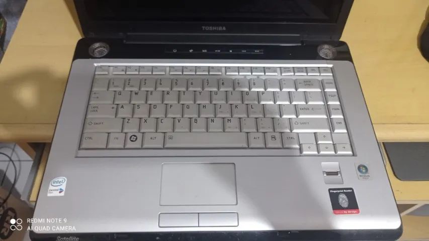 notebook toshiba modelo a-205 defeito - Foto 2