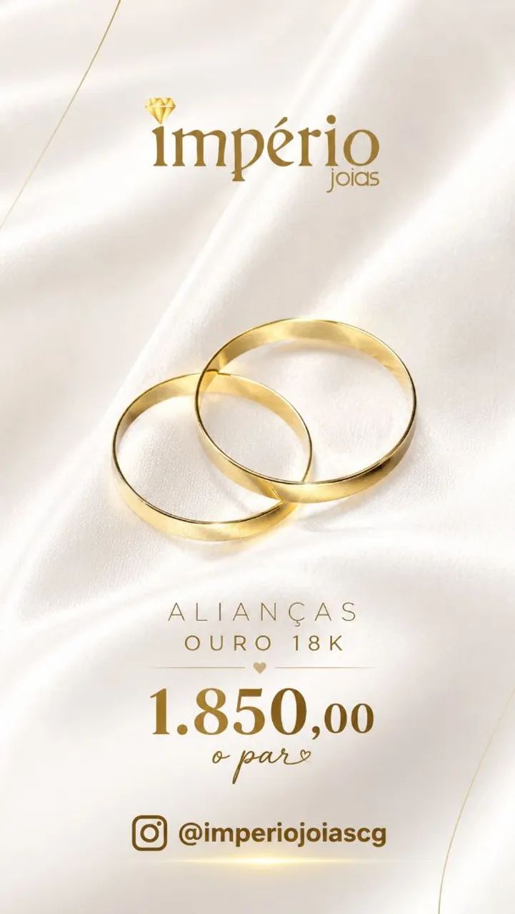Aliança Ouro 18k