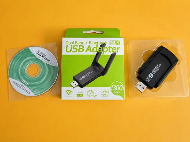 Adaptador WiFi USB 3.0 1300Mbps Dual Band + Bluetooth 4.2 - Foto 3