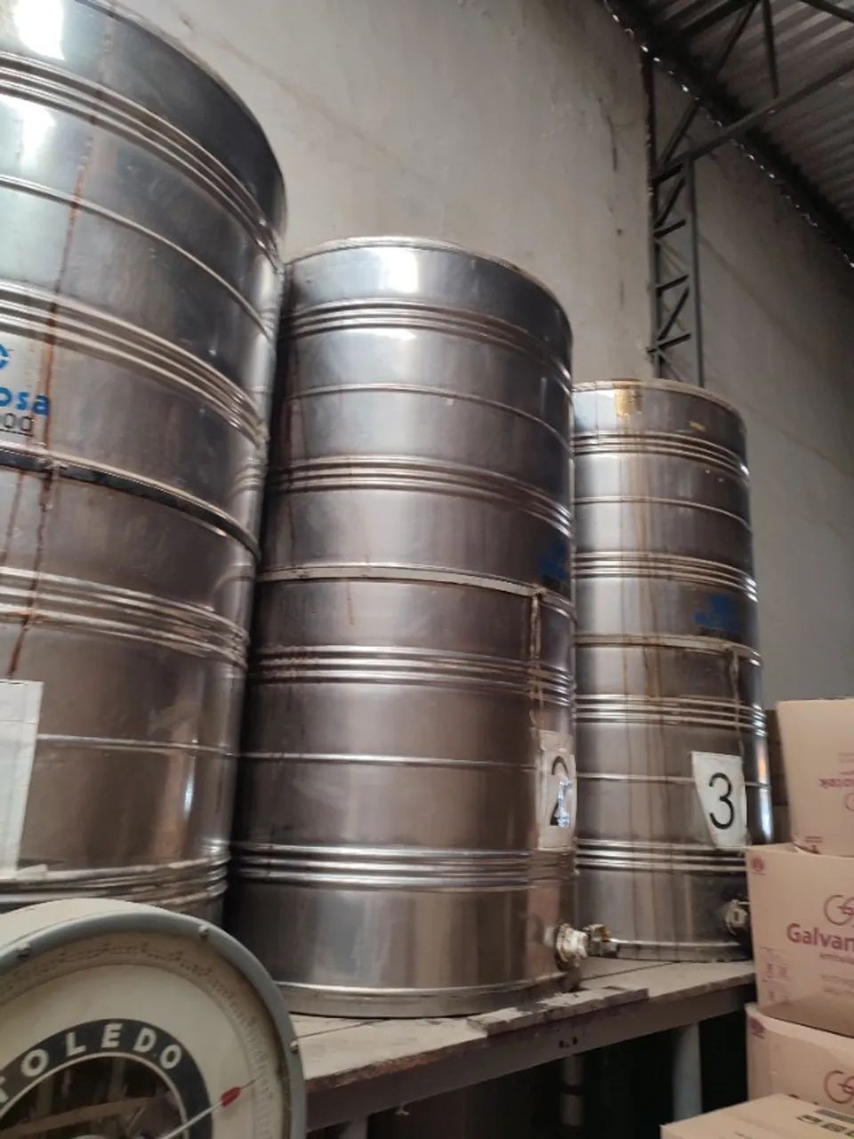 Tanque inox 2.000 litros metalosa - Foto 3